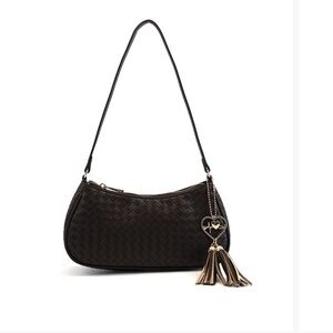 Brown shoulder bag